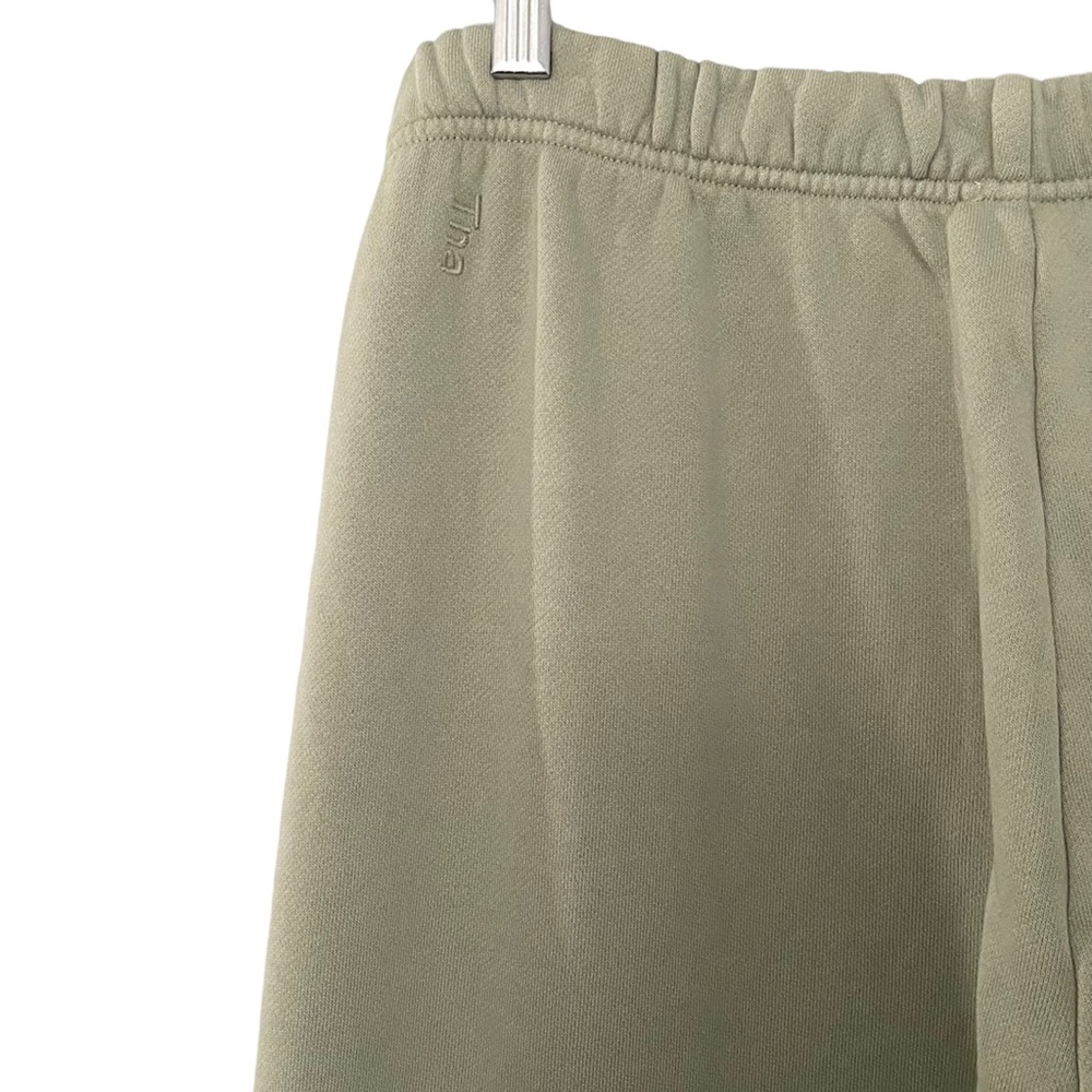 Aritzia TNA Cozy Fleece Boyfriend Sweatpant  Pull-On Joggers Sage Green 1X - Picture 6 of 11